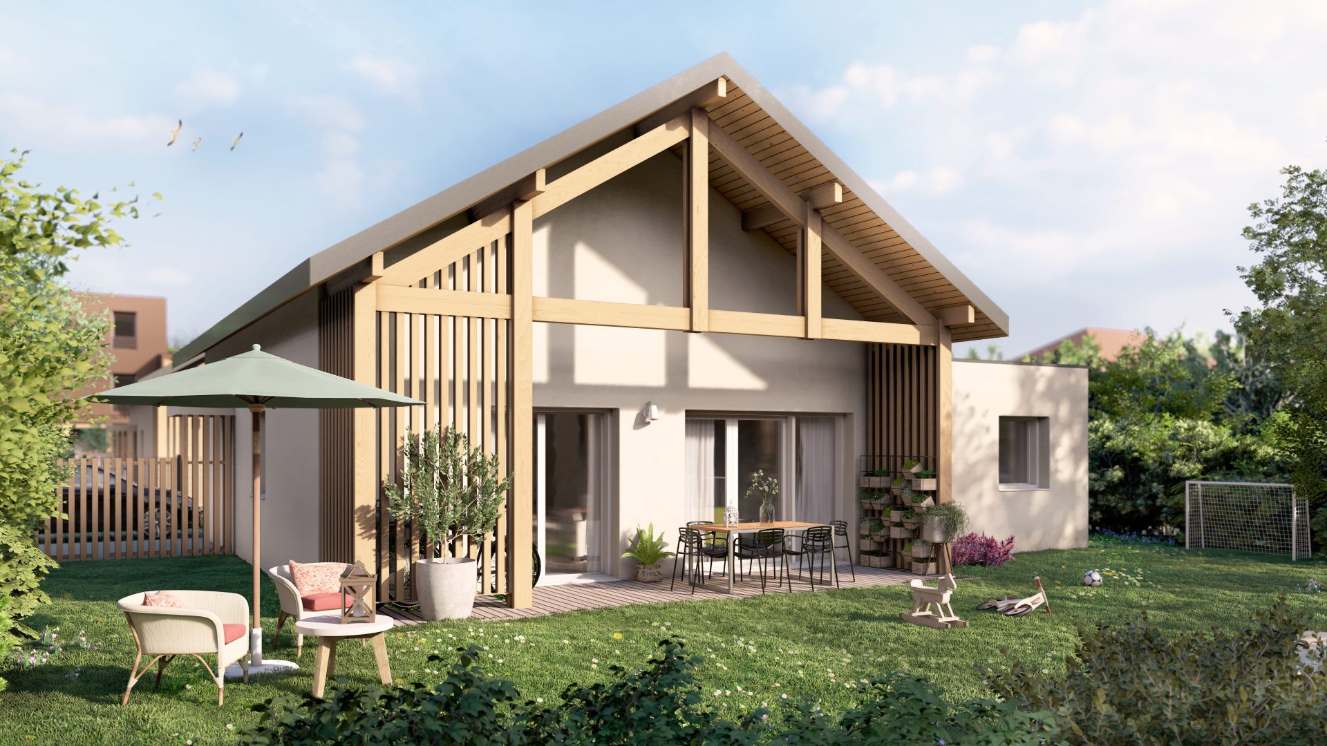 Domaine Hazelia – Idron – logements neufs – immobilier pau